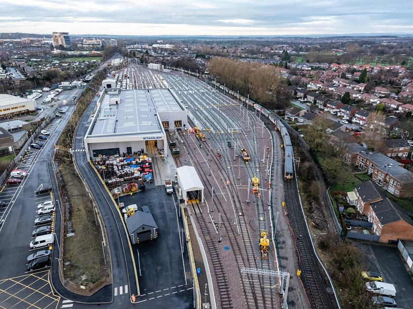 STADLER COMPLETES NEW DEPOT FOR NEW TYNE AND WEAR METRO FLEET